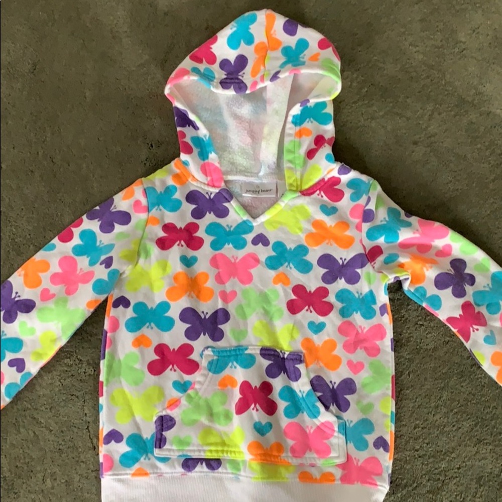 Girls hooded sweatshirt size 5
